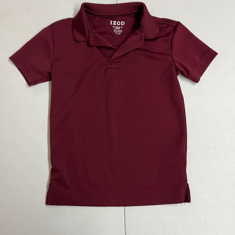 IZOD Kids Polo Shirt - Maroon